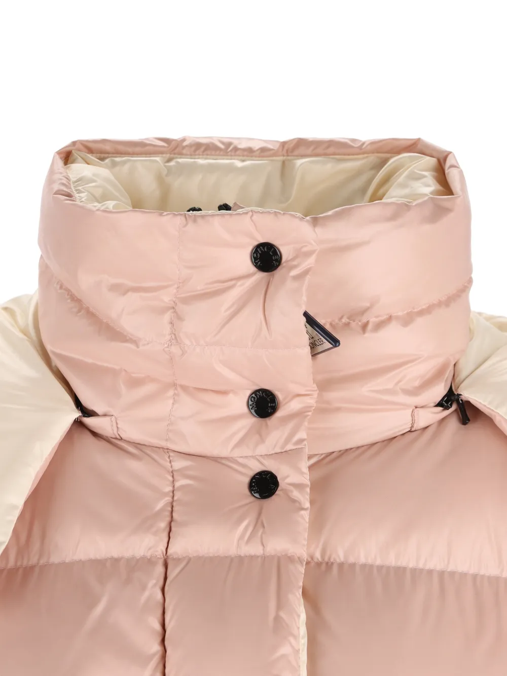 Moncler Parana quilted down jacket Roze