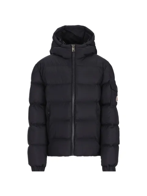 Moncler Enfant quilted hooded coat