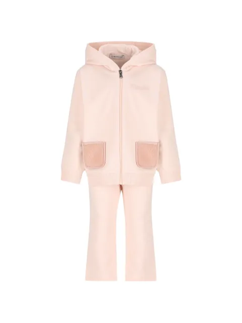Moncler Enfant logo-embroidered tracksuit