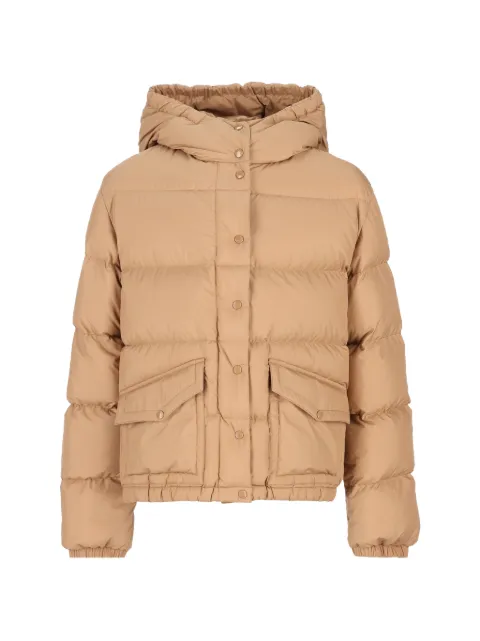 Moncler Enfant padded hooded jacket