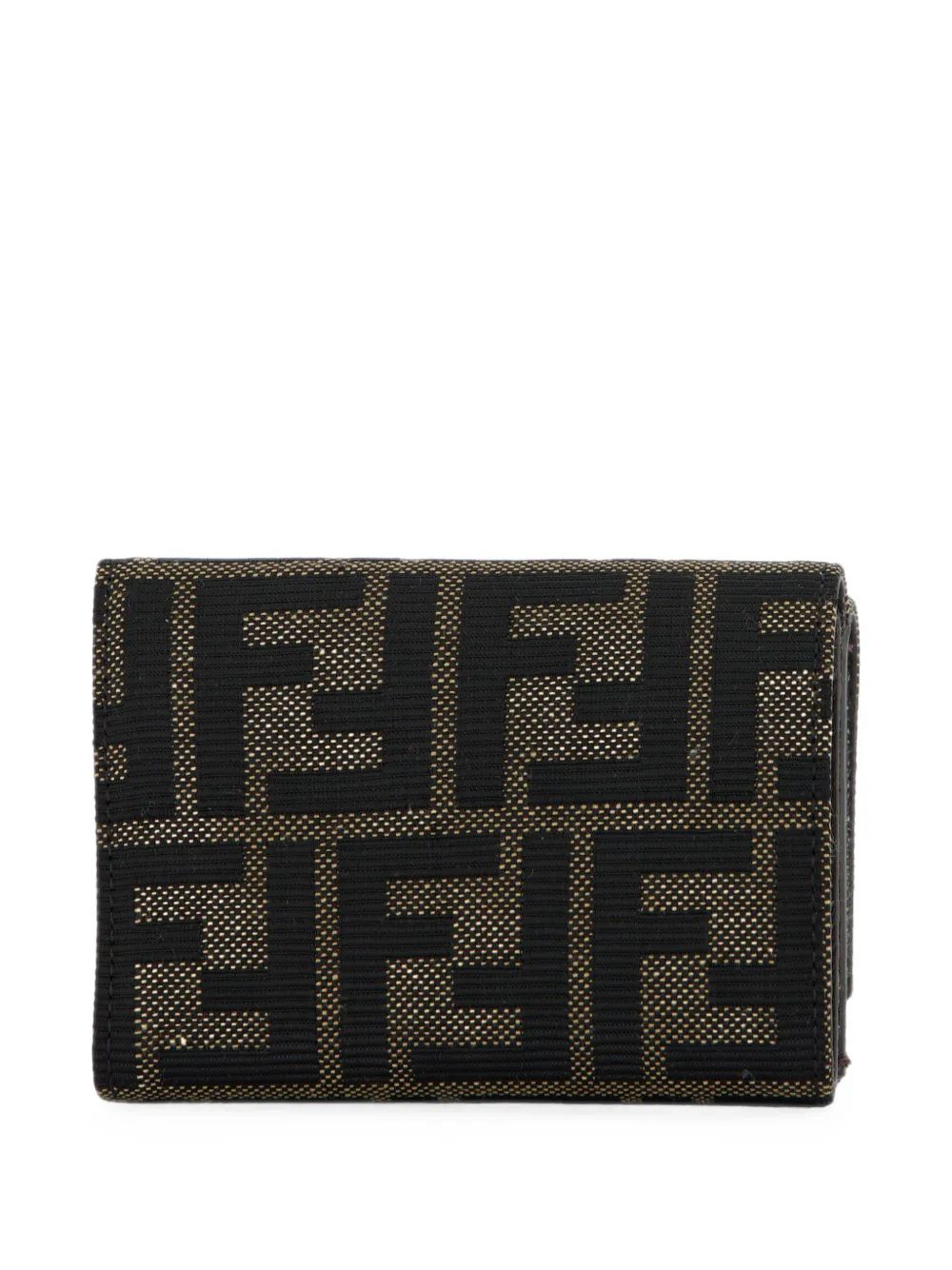 FENDI Mini Tube drievoudige portemonnee Bruin