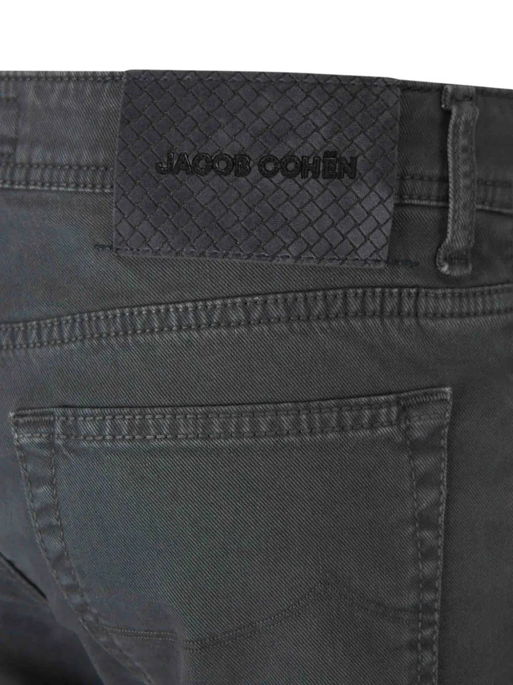 Jacob Cohën Skinny jeans met logopatch Grijs