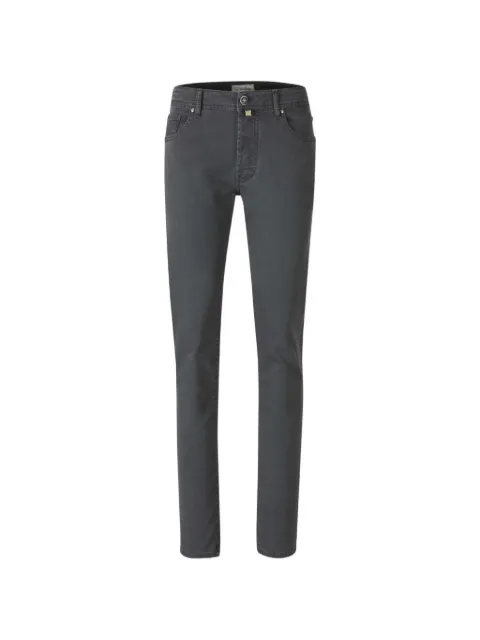 Jacob Cohën logo-patch slim-fit jeans