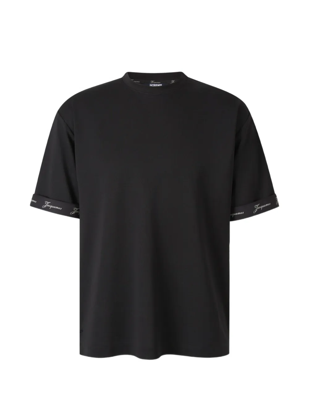 Jacquemus Logo-detail T-shirt In Black