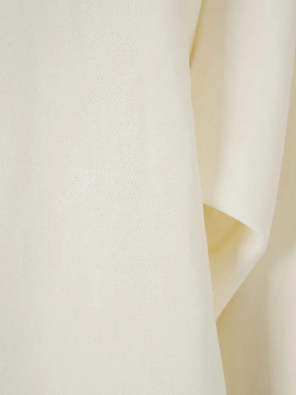 Jacquemus Katoenen overhemd met lange mouwen Beige