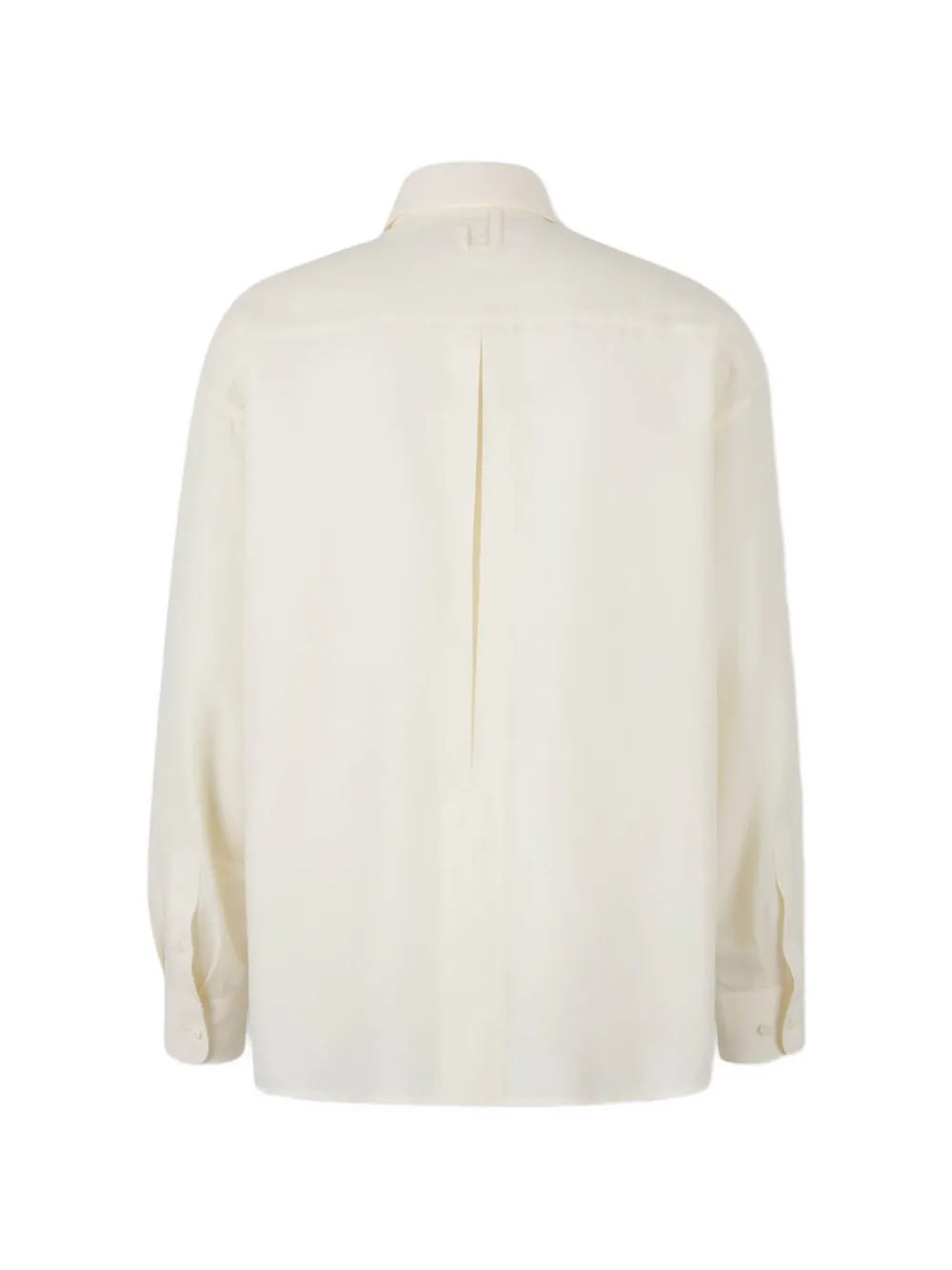 Jacquemus Katoenen overhemd met lange mouwen Beige