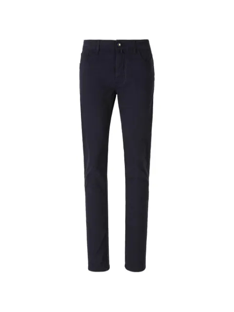 Jacob Cohën logo-patch jeans