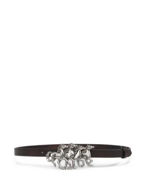 Chloé Running Horses leather belt