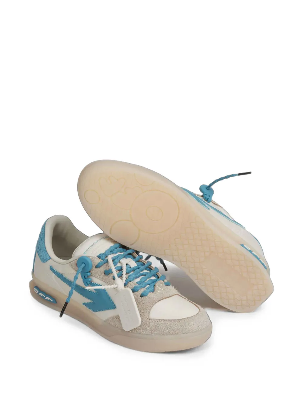 Off-White Arrows-patch sneakers Beige