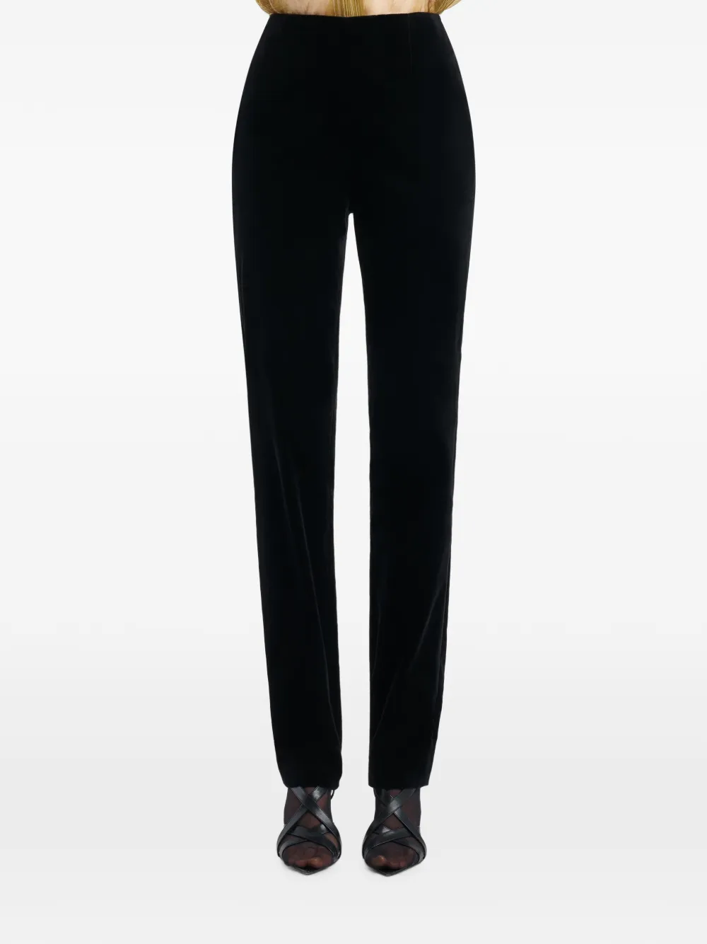 KHAITE Ryden broek Zwart