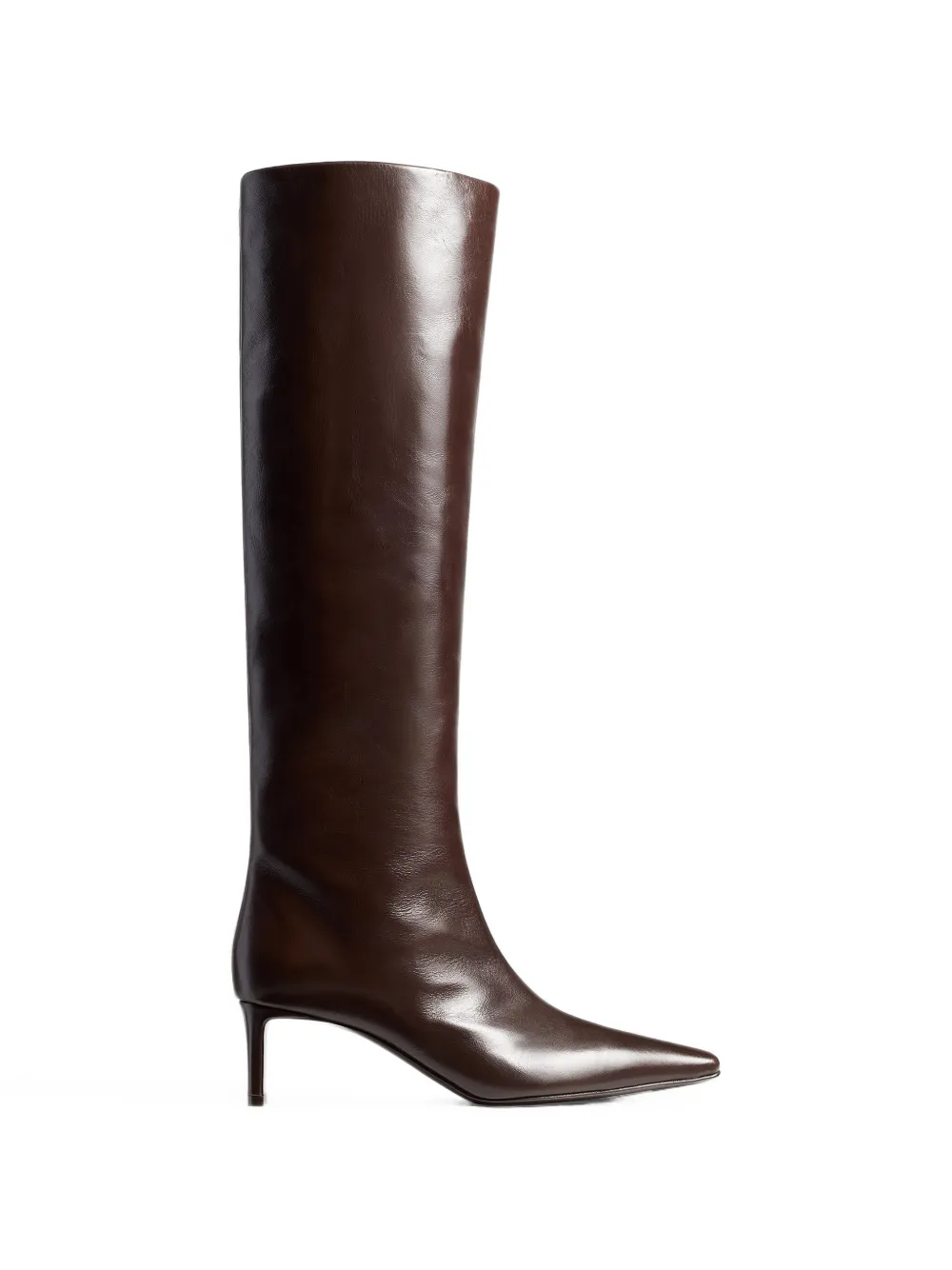 KHAITE Ona knee-high boots Bruin