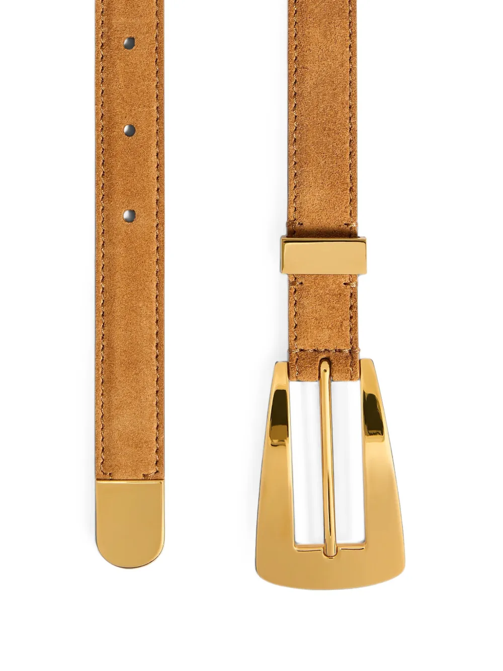 KHAITE Kleine Lucca riem Bruin