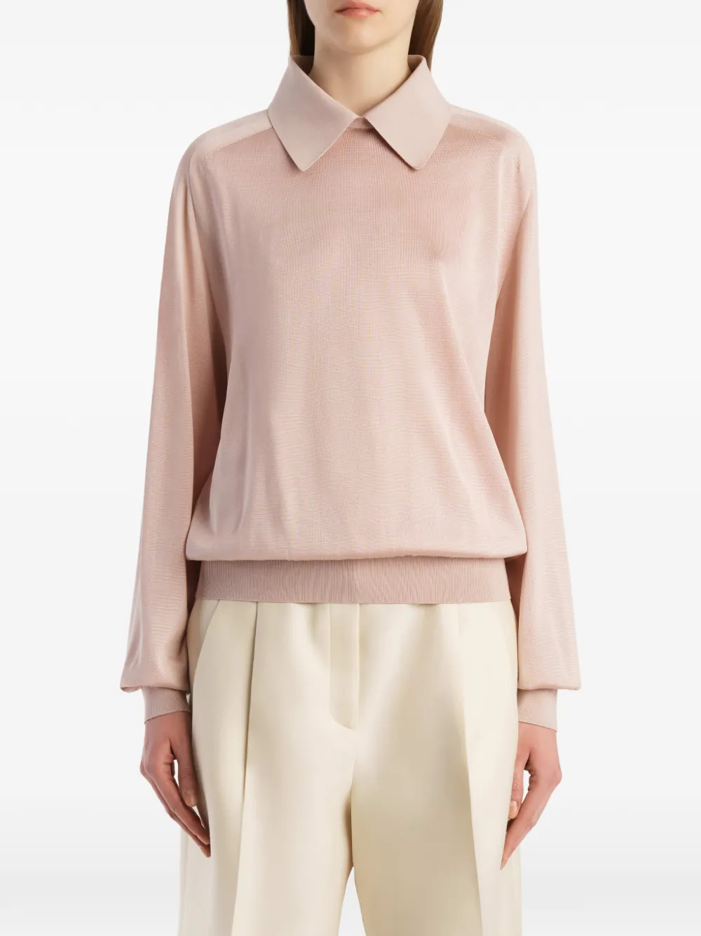 KHAITE Alexa top Roze