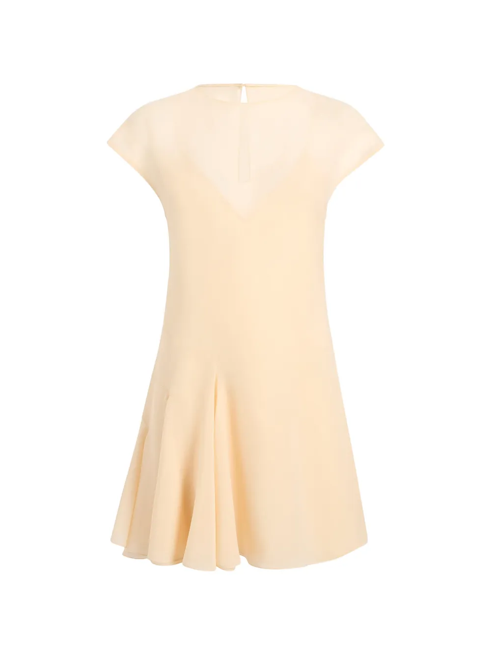 KHAITE Scarla jurk Beige