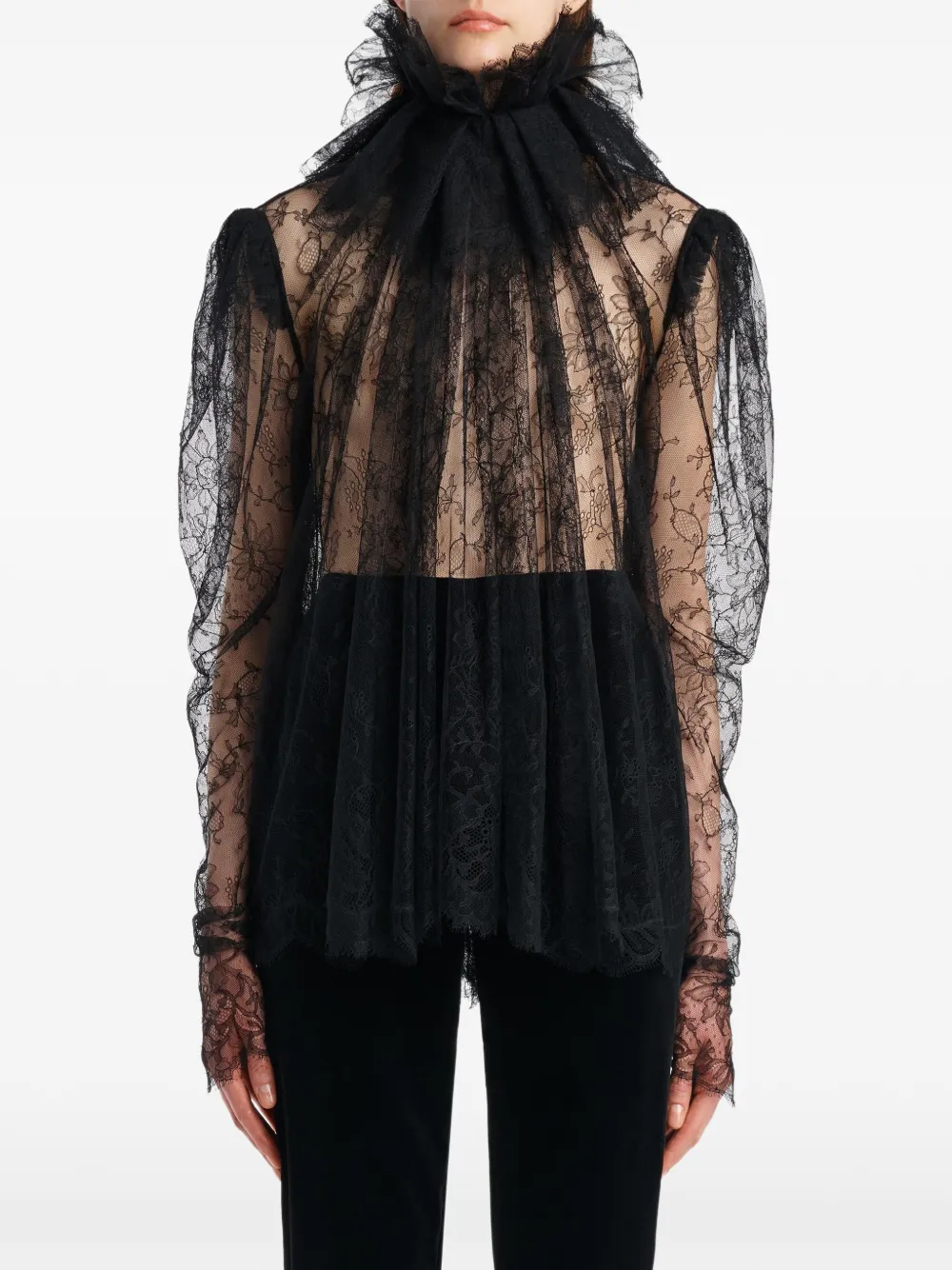 KHAITE Bonnie top Zwart