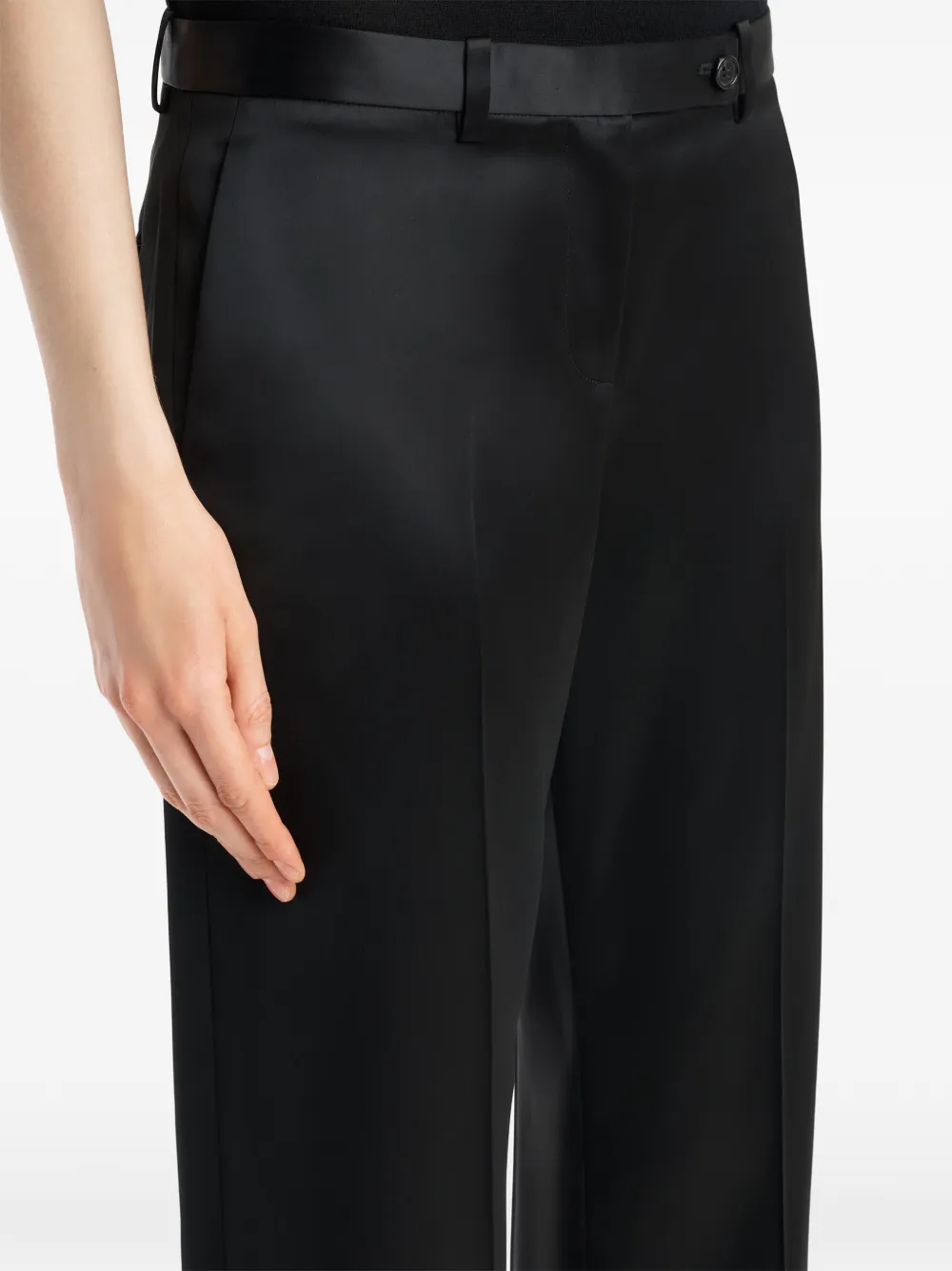 KHAITE Hunter broek Zwart