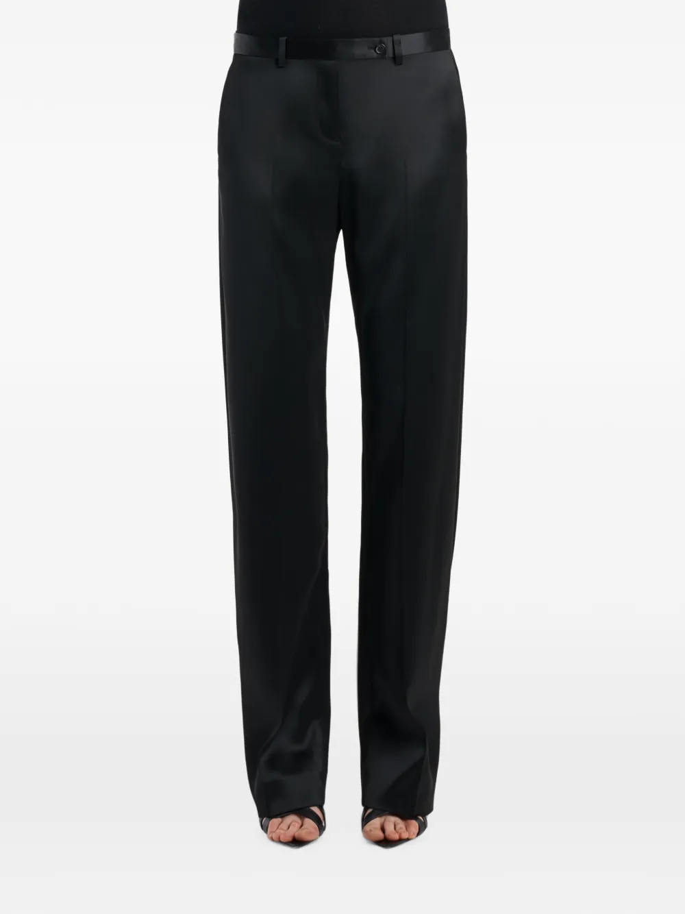 KHAITE Hunter broek Zwart