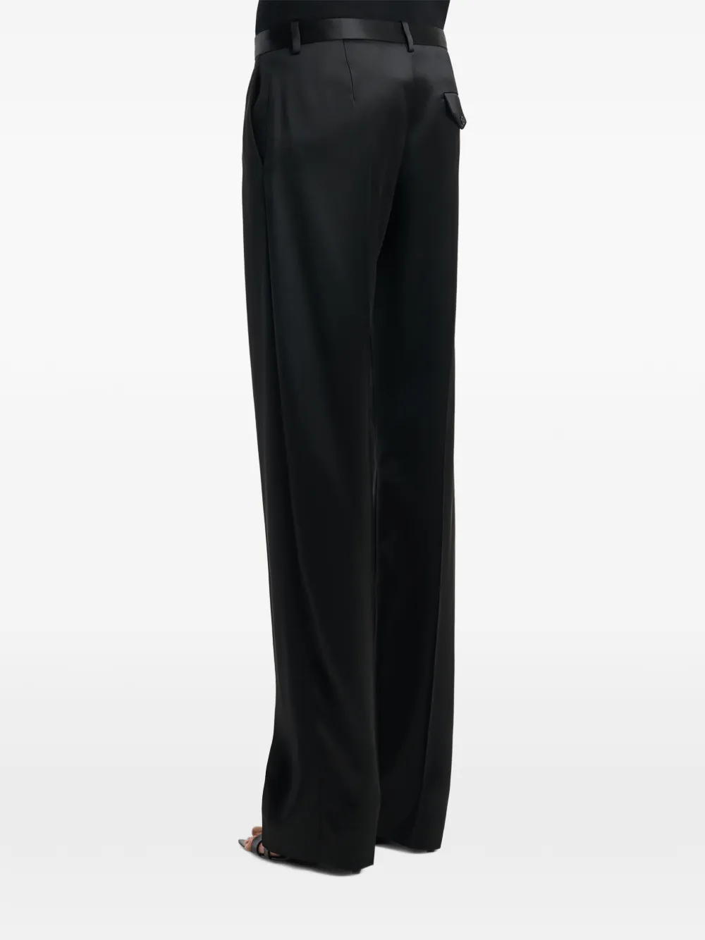 KHAITE Hunter broek Zwart