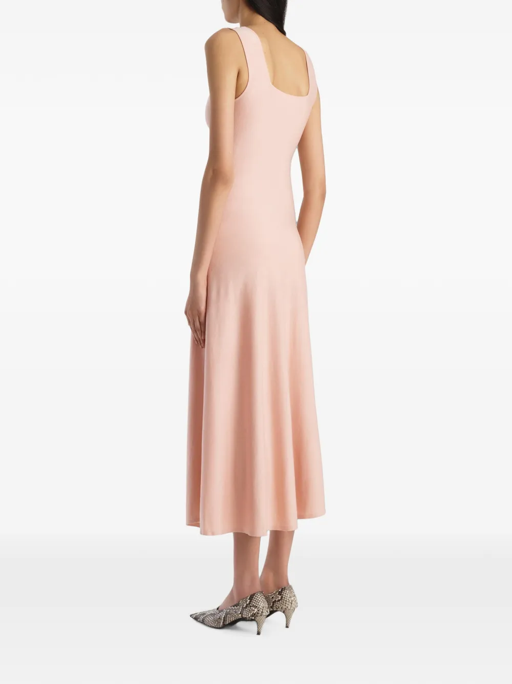 KHAITE Seberg jurk Roze