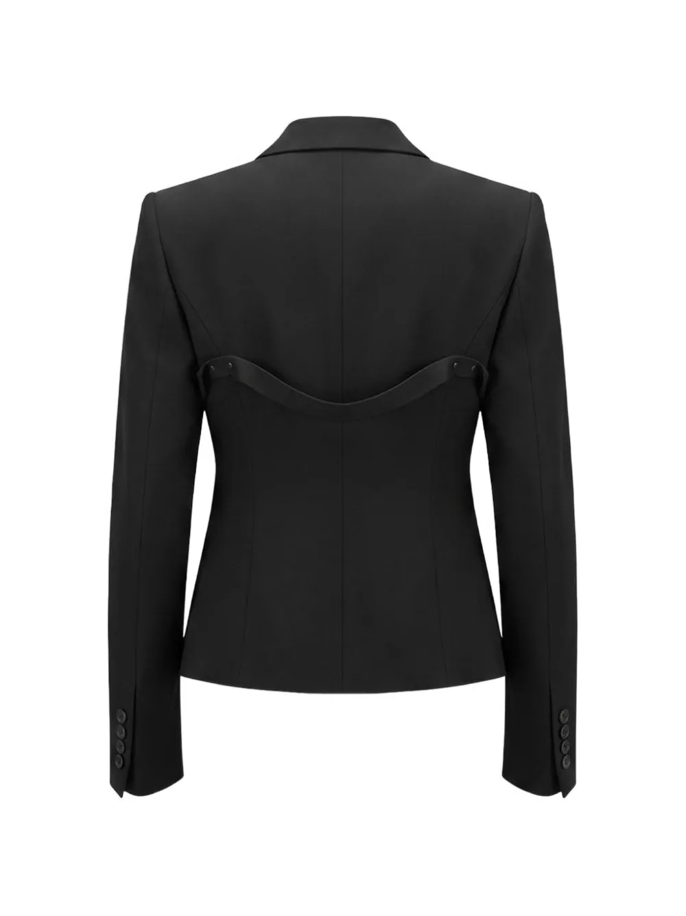Rick Owens Alice jack met gespband Zwart