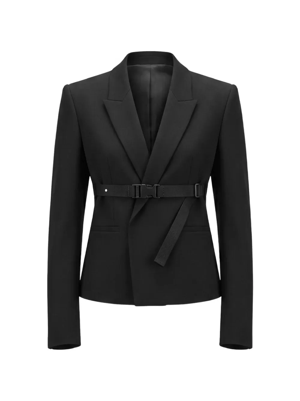 Rick Owens Alice buckled-strap jacket - Nero