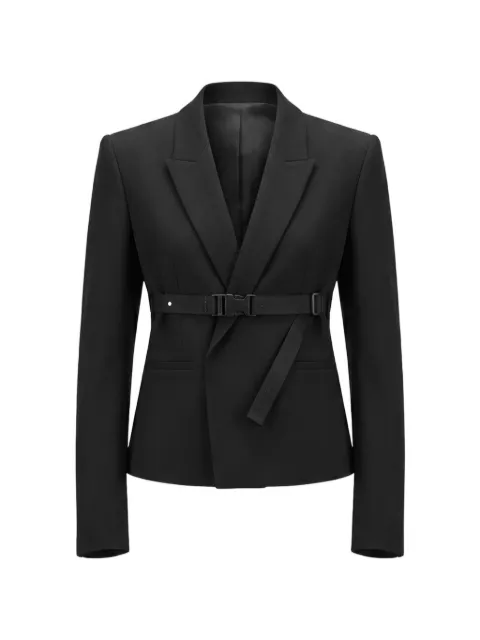 Rick Owens Alice buckled-strap jacket