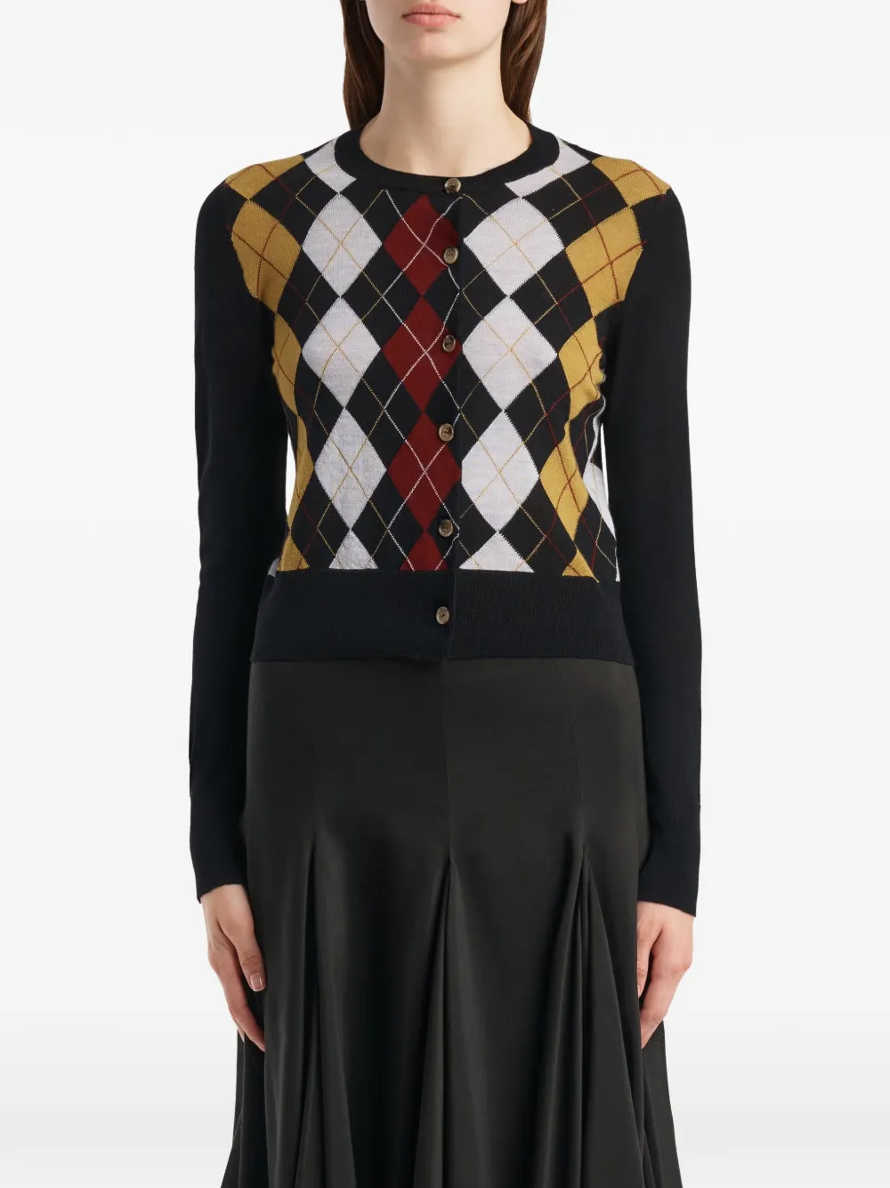 KHAITE Rita vest Zwart