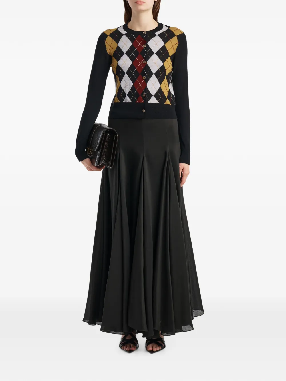 KHAITE Rita vest Zwart