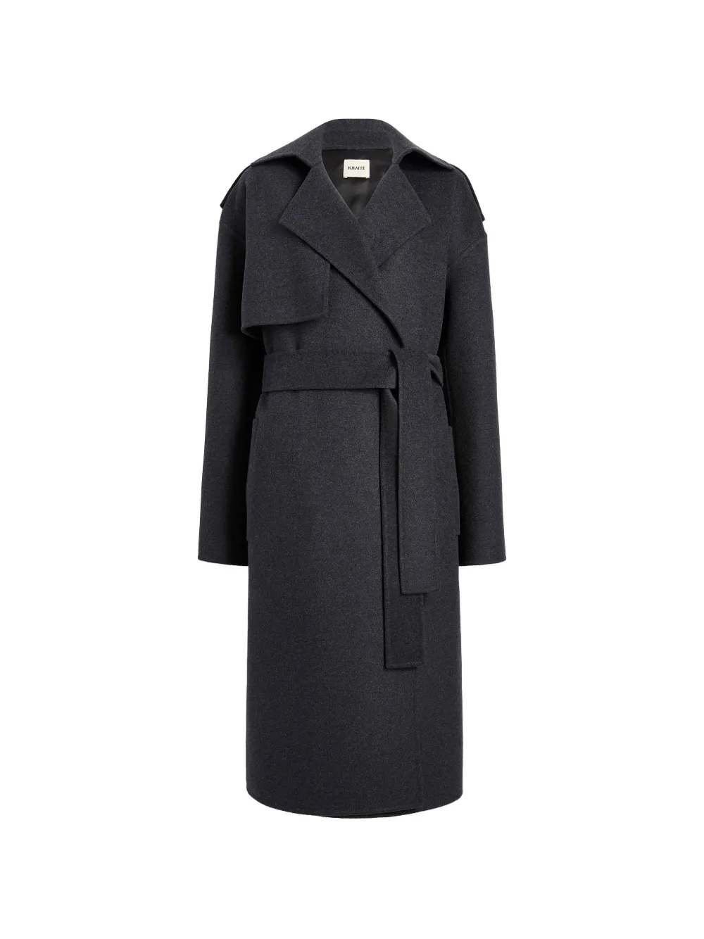 KHAITE manteau Manston en fusain - Gris KHAITE manteau Manston en fusain - Gris