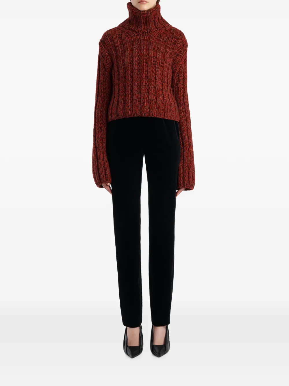 KHAITE Kelly trui Rood
