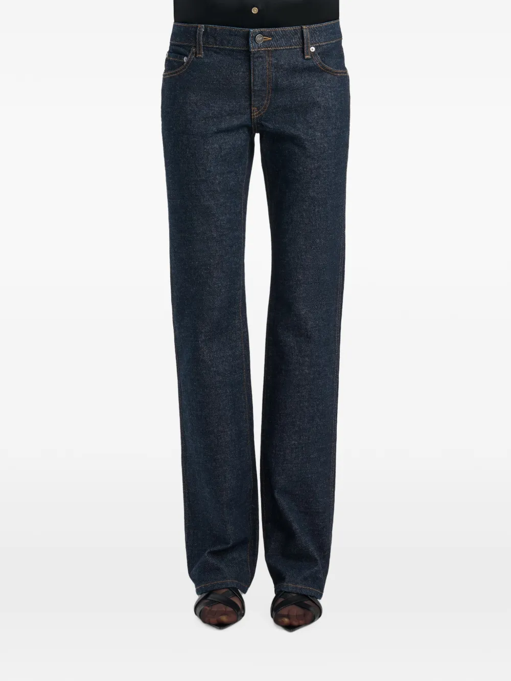 KHAITE Conforti jeans Blauw