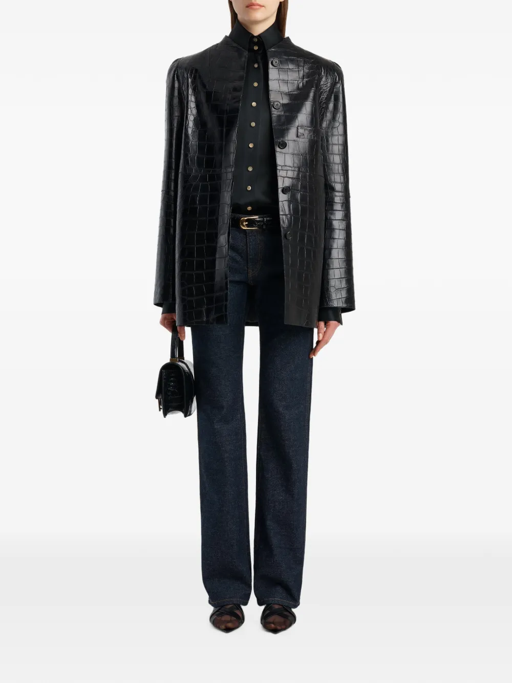 KHAITE Conforti jeans Blauw