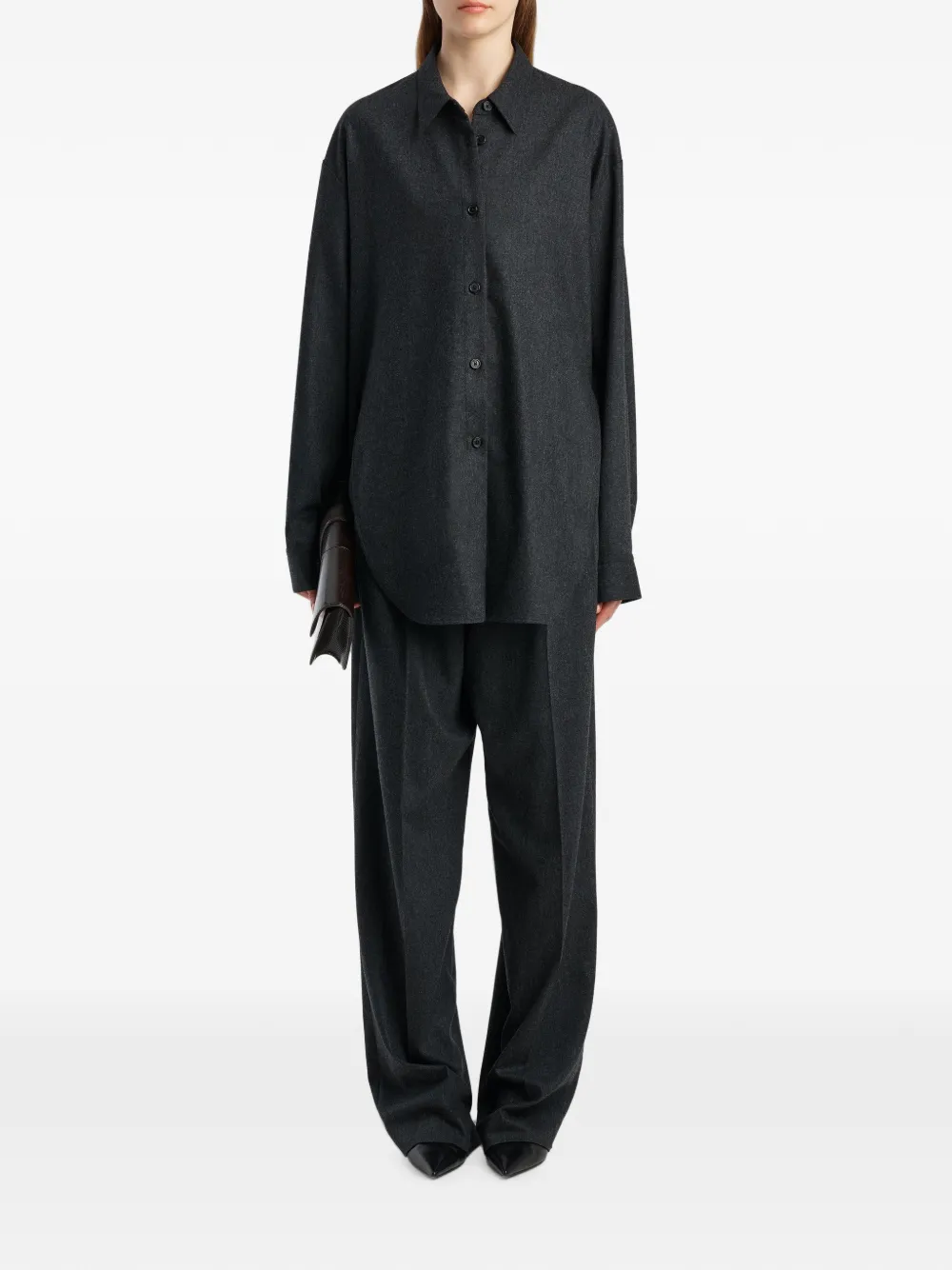 KHAITE August broek Grijs