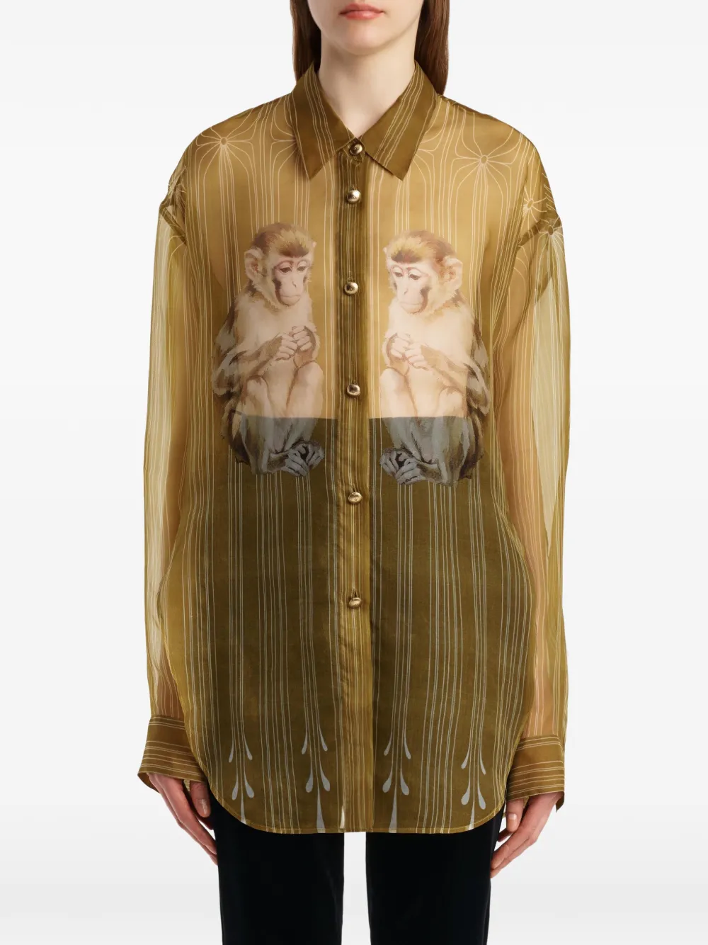KHAITE Goya top Beige