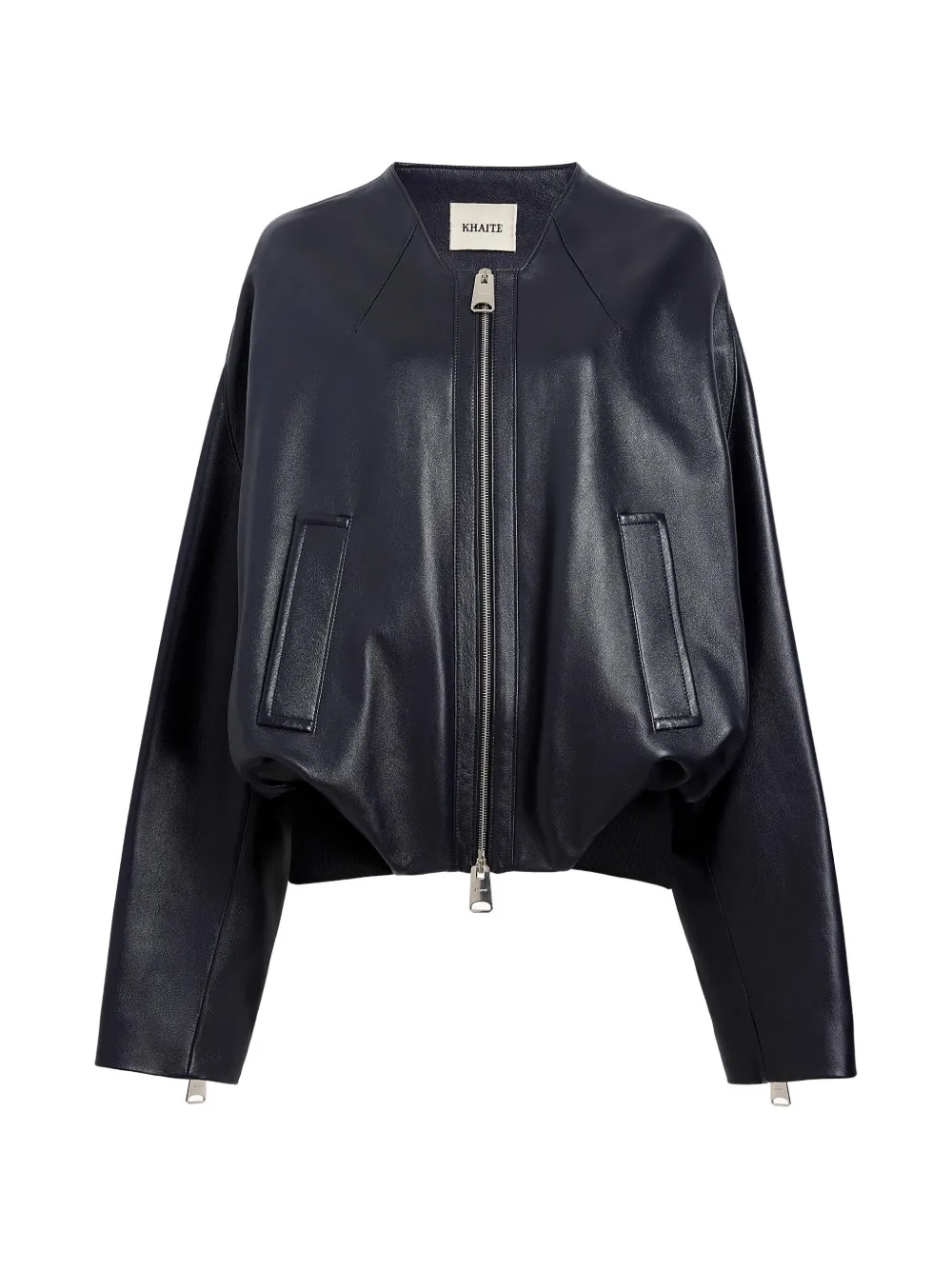 KHAITE Hewit jacket in dark navy - Blue