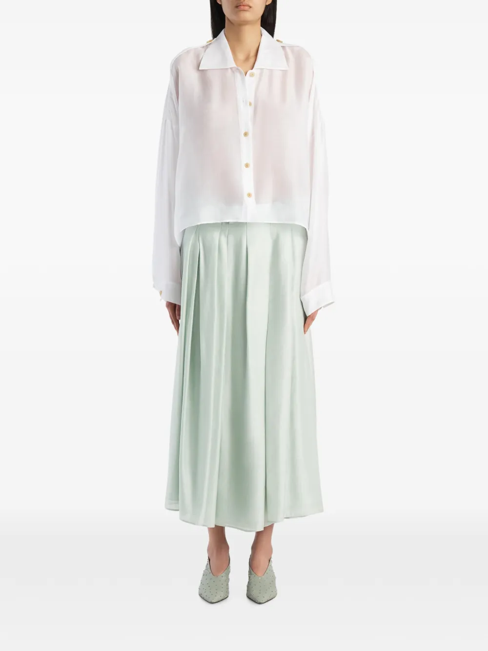 KHAITE Bodine top Wit