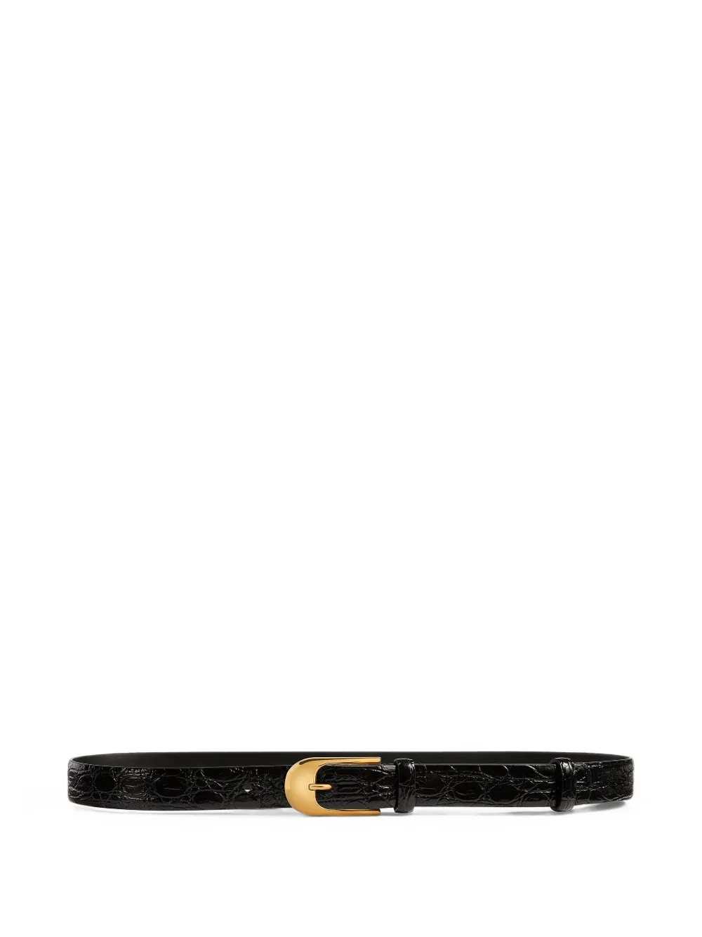 Khaite Dome Belt In Black