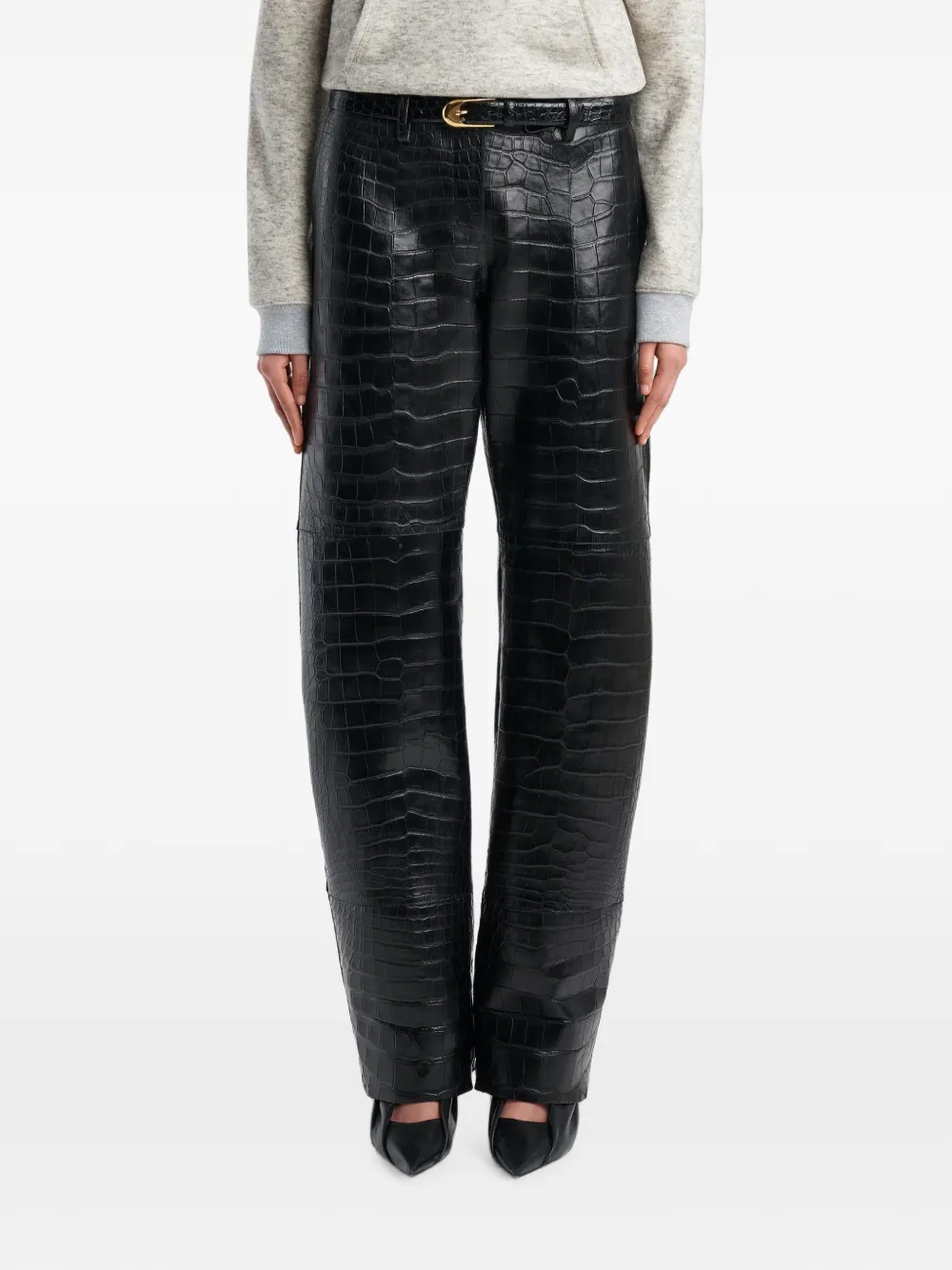 KHAITE Hunter trousers - Black