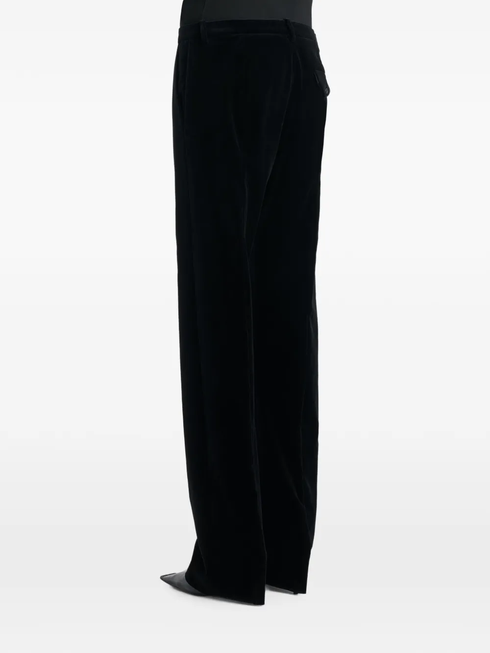 KHAITE Hunter broek Zwart