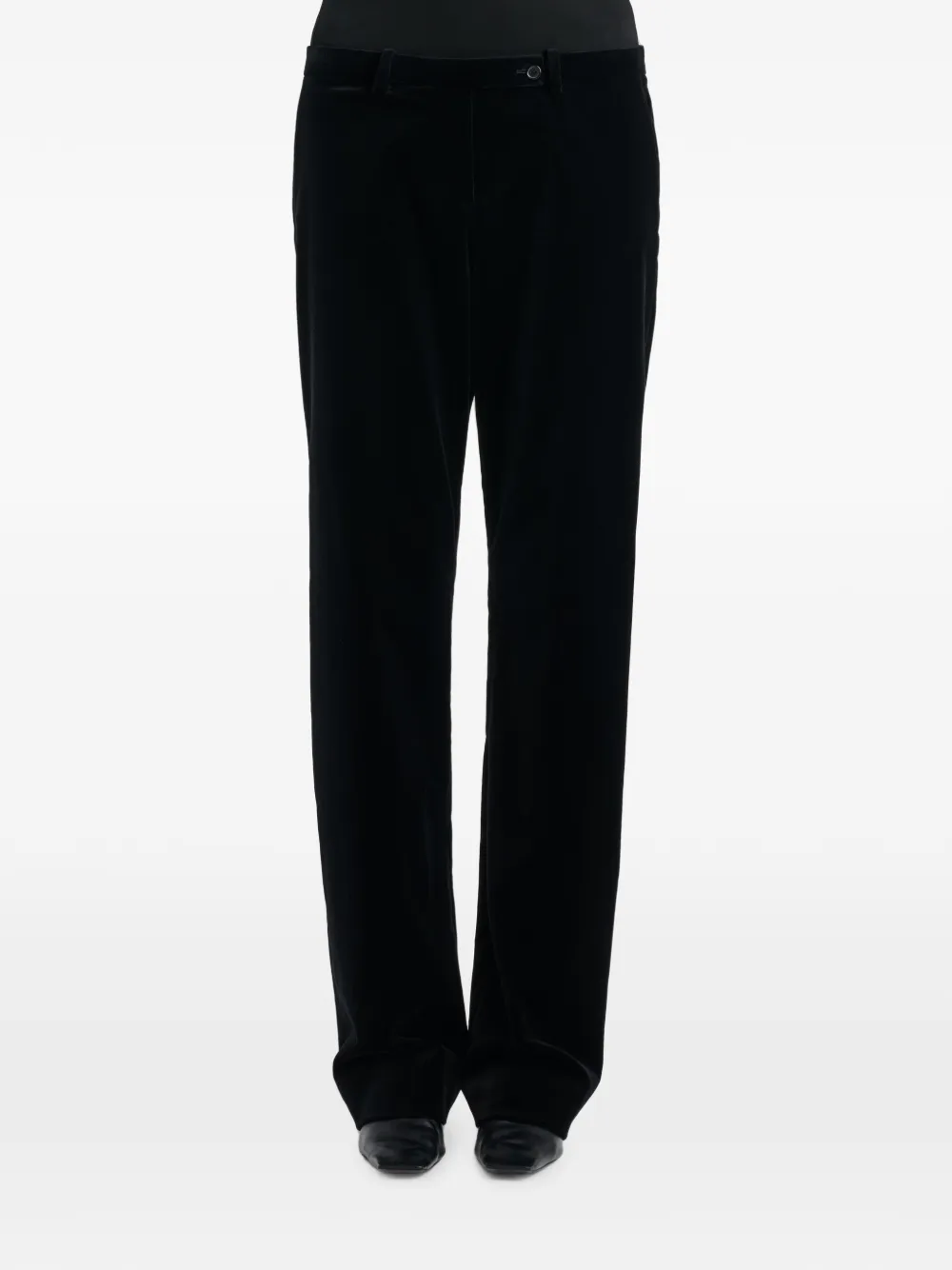 KHAITE Hunter broek Zwart