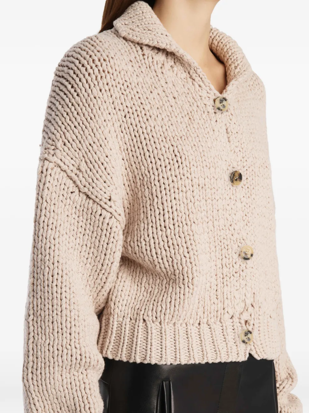 KHAITE Lotta vest Beige