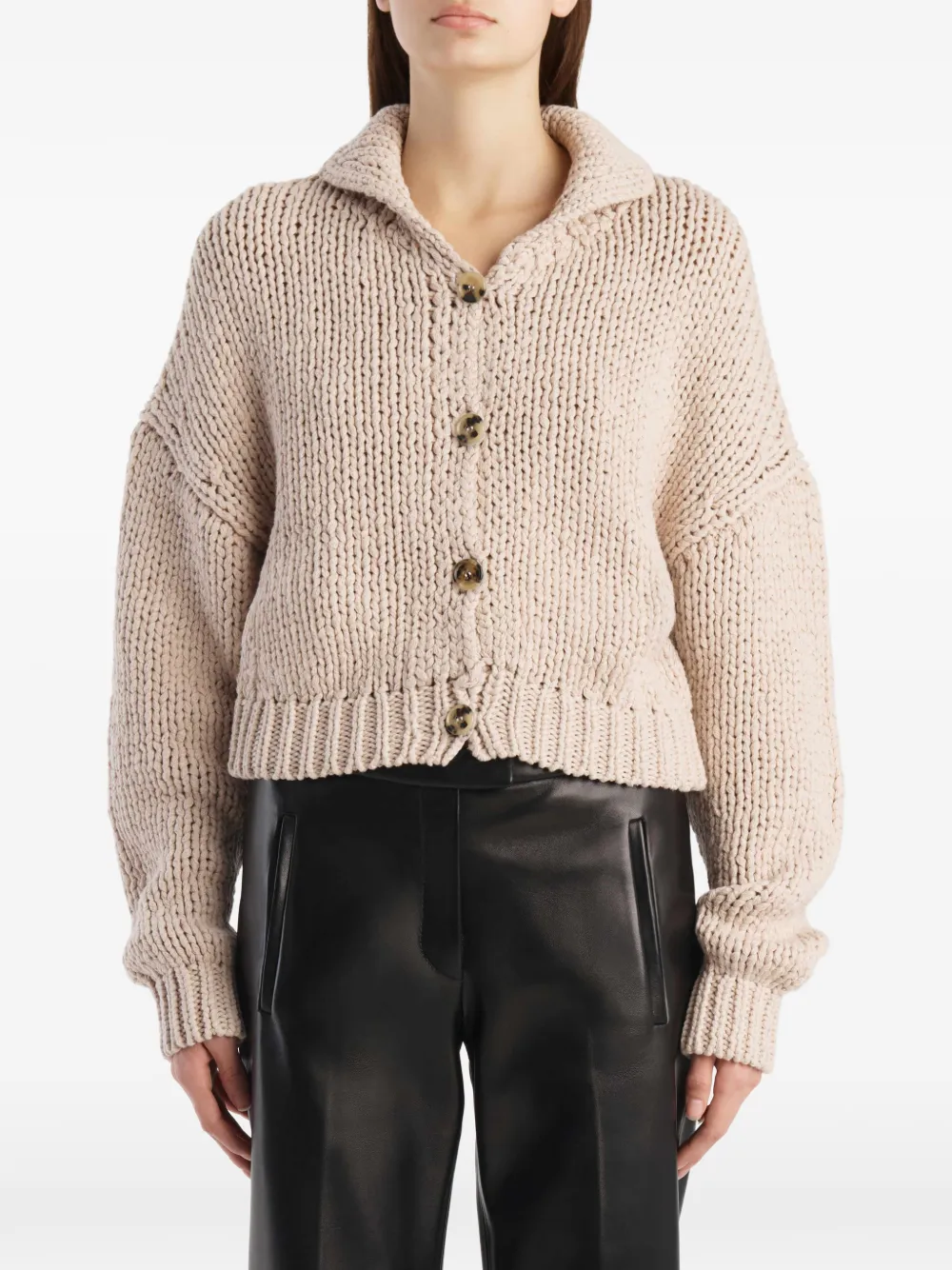 KHAITE Lotta vest Beige