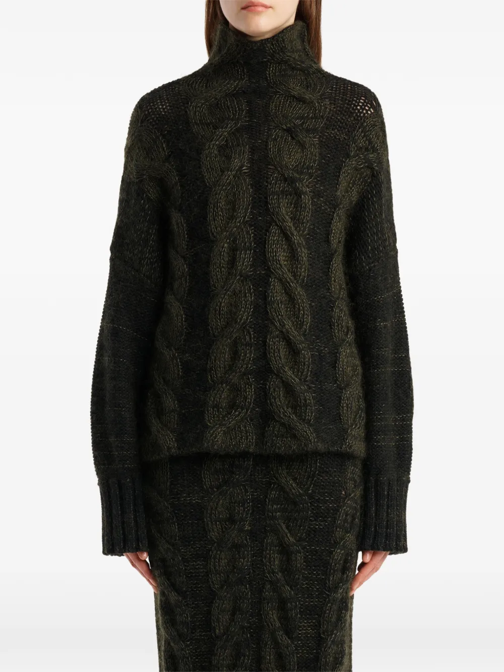 KHAITE Nico sweater - Green
