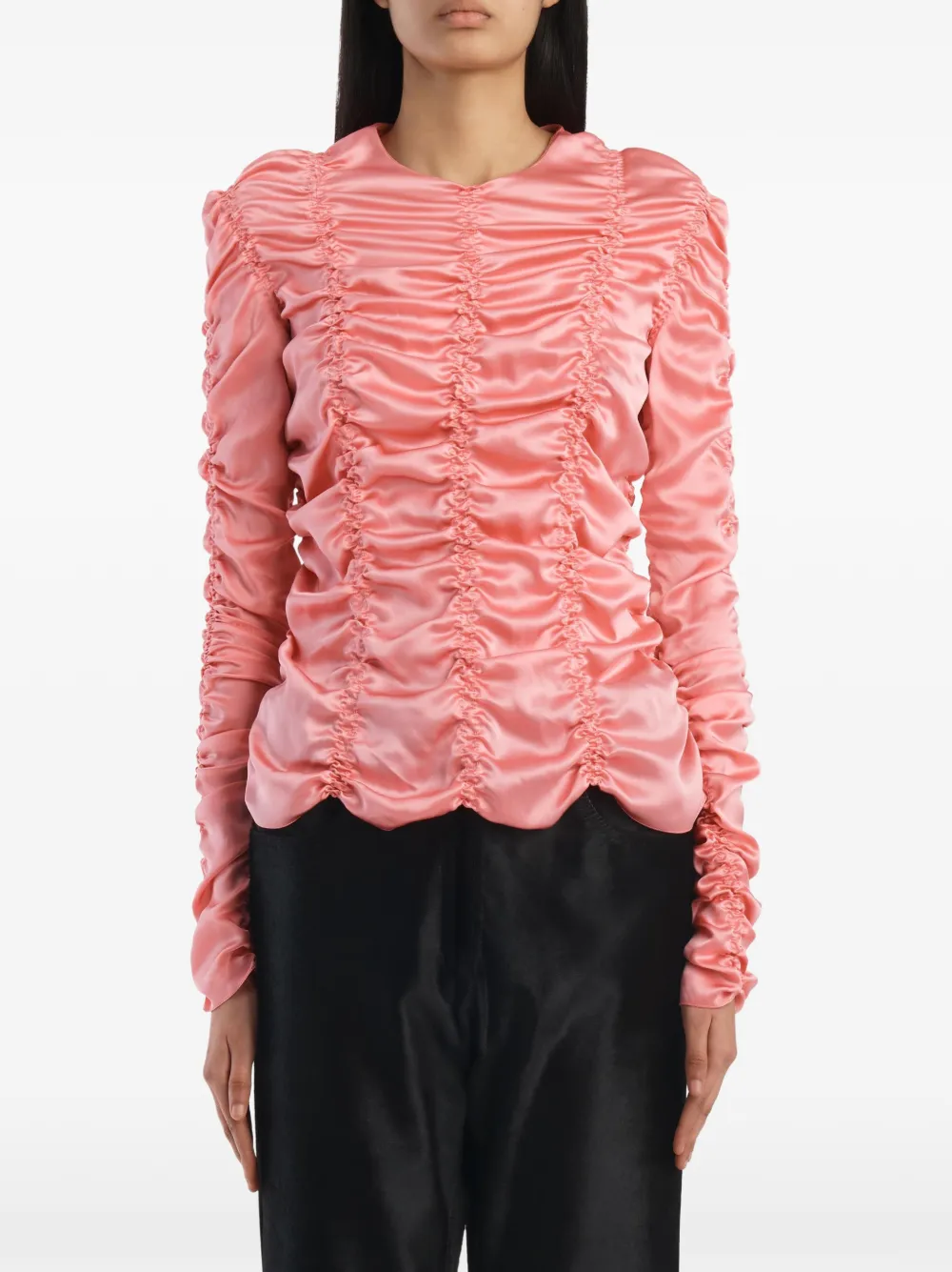 KHAITE Rory top Roze