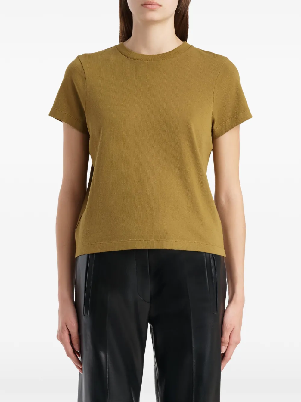 KHAITE Emmylou T-shirt Geel