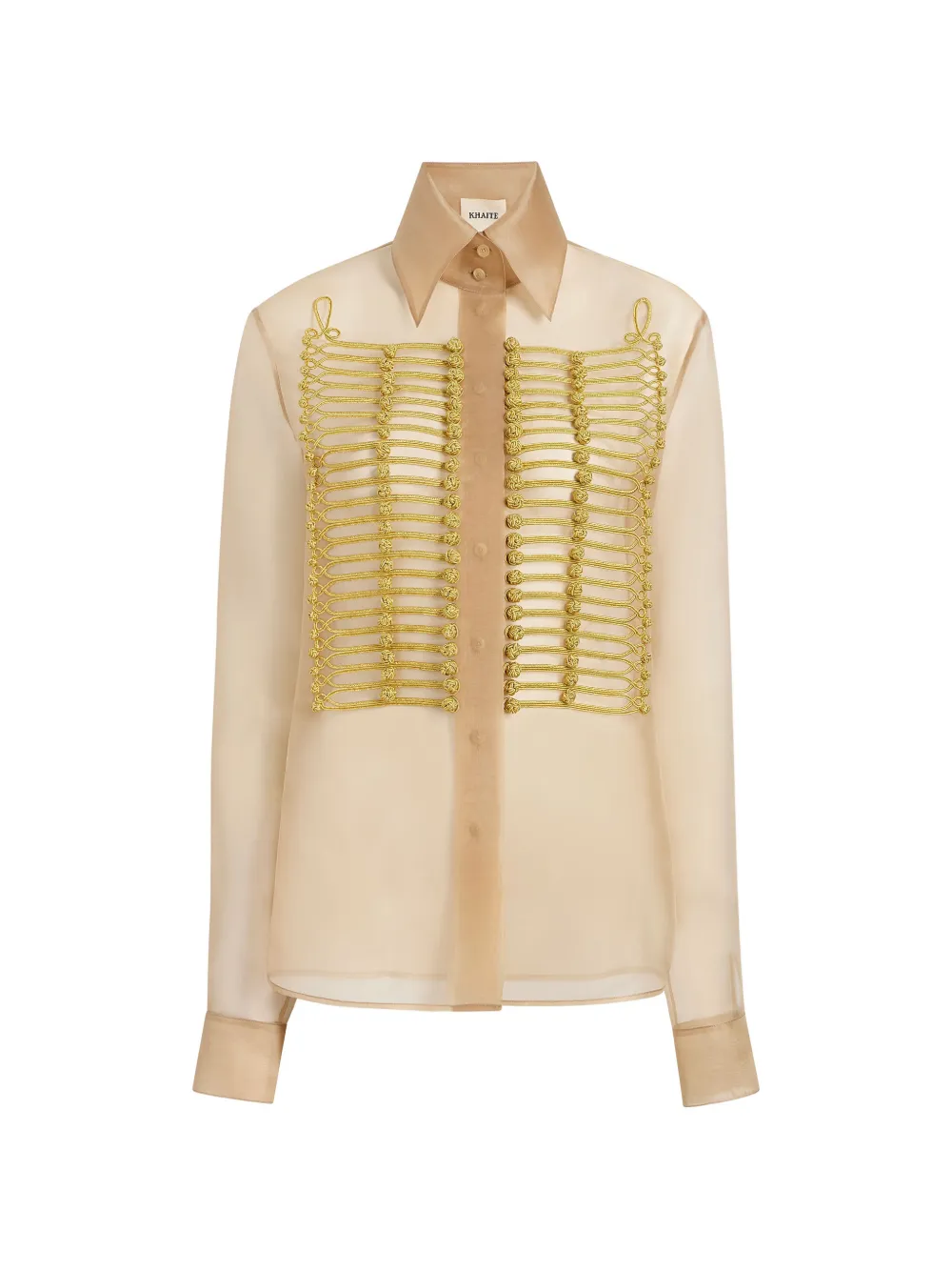 KHAITE Ivy top Beige