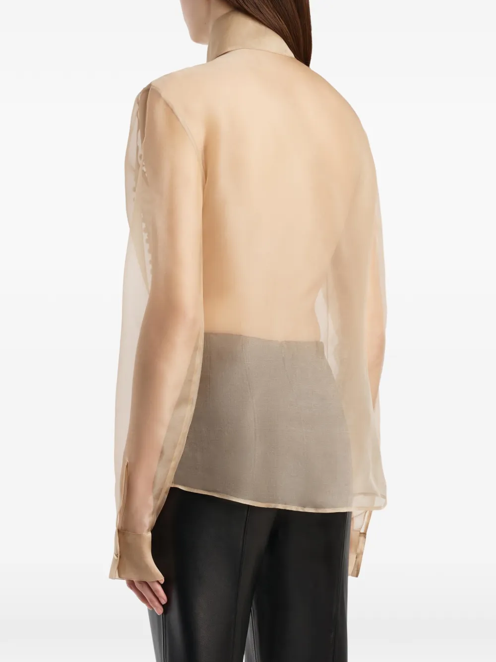 KHAITE Ivy top Beige