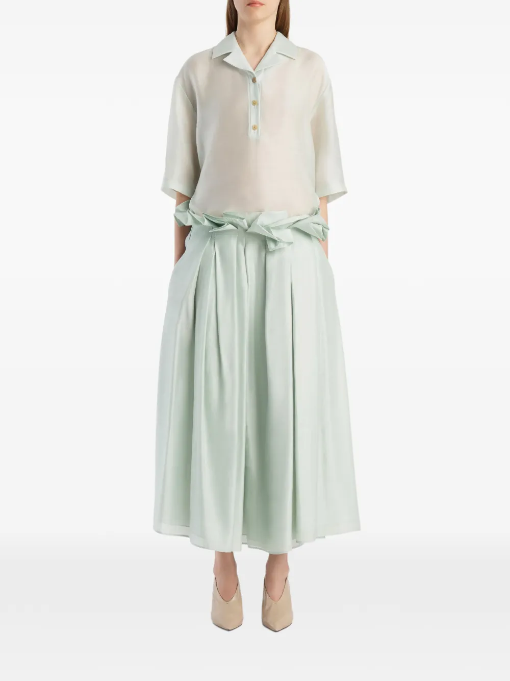 KHAITE Loucin top Groen