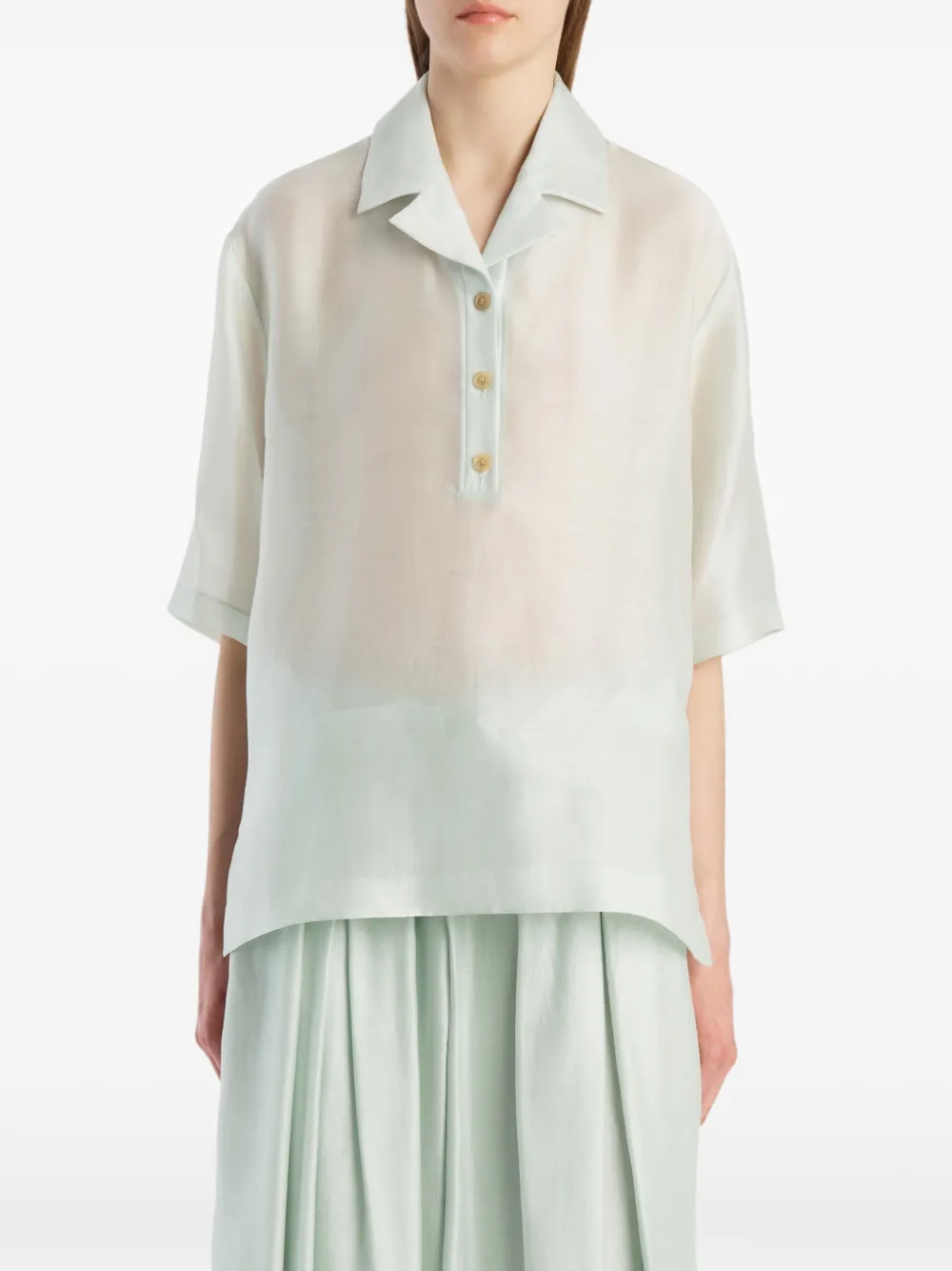 KHAITE Loucin top Groen