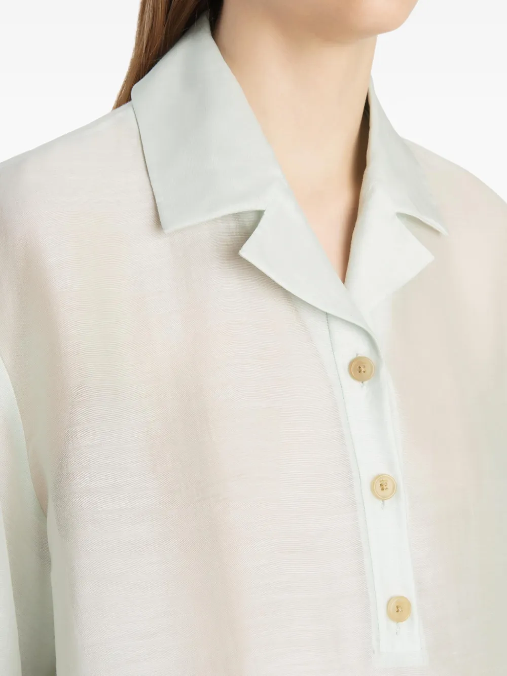 KHAITE Loucin top Groen